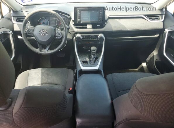 2T3F1RFV1LC083650 2020 TOYOTA RAV4 Белый Вид панели приборов