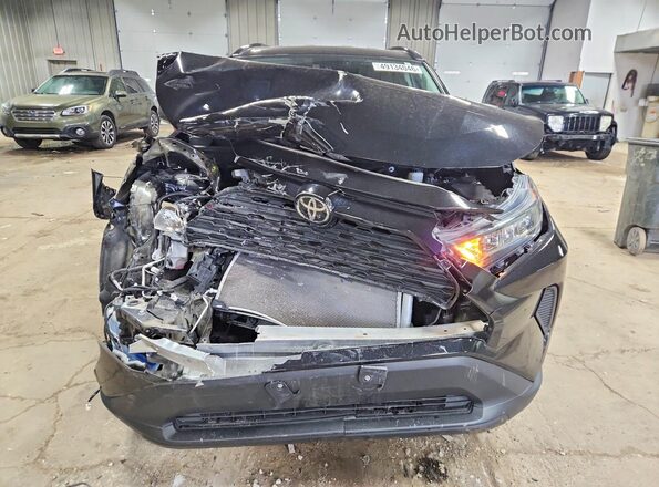2T3F1RFV1LW133462 2020 TOYOTA RAV4 Black Front view