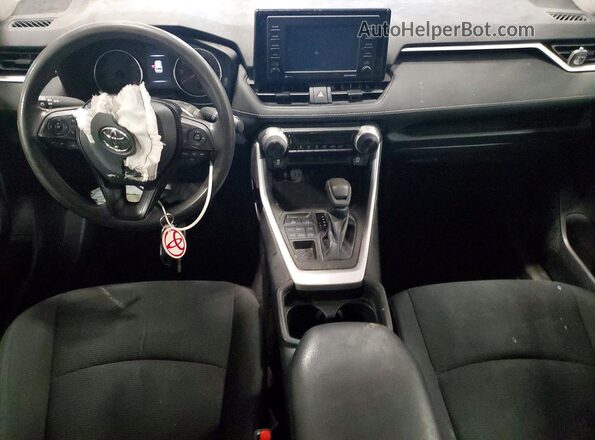 2T3F1RFV3LW096639 2020 TOYOTA RAV4 White Widok deski rozdzielczej