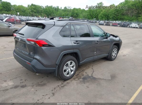 2T3F1RFV3MC236787 2021 TOYOTA RAV4 Gray Trasero derecho
