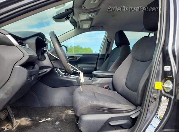 2T3F1RFV4KC011050 2019 TOYOTA RAV4 Gray Front interior view