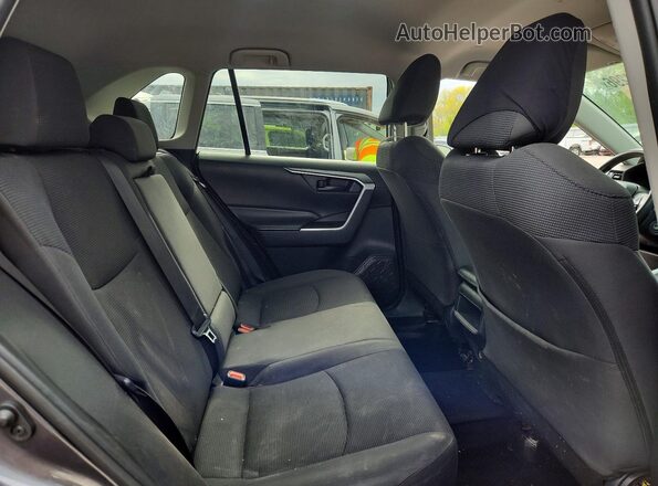2T3F1RFV4KC011050 2019 TOYOTA RAV4 Gray Rear interior view