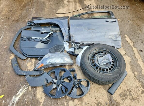2T3F1RFV4KC011050 2019 TOYOTA RAV4 Gray VIN sticker view