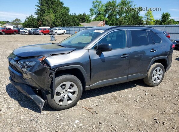 2T3F1RFV4MC151246 2021 TOYOTA RAV4 Gray Vista tres cuartos delantera izquierda