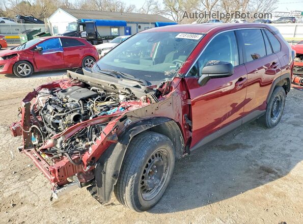 2T3F1RFV5RW426032 2024 TOYOTA RAV4 Красный Передняя левая четверть