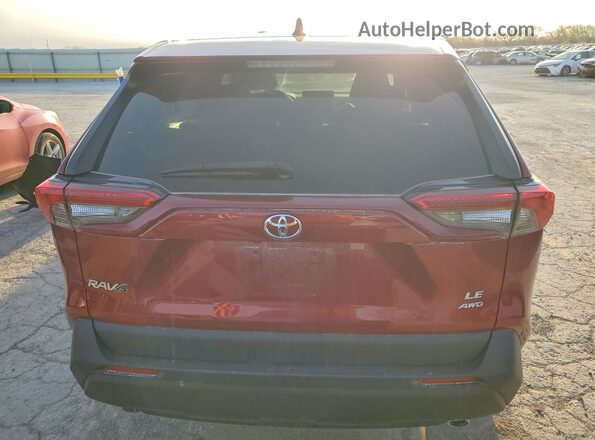 2T3F1RFV5RW426032 2024 TOYOTA RAV4 Красный Вид сзади