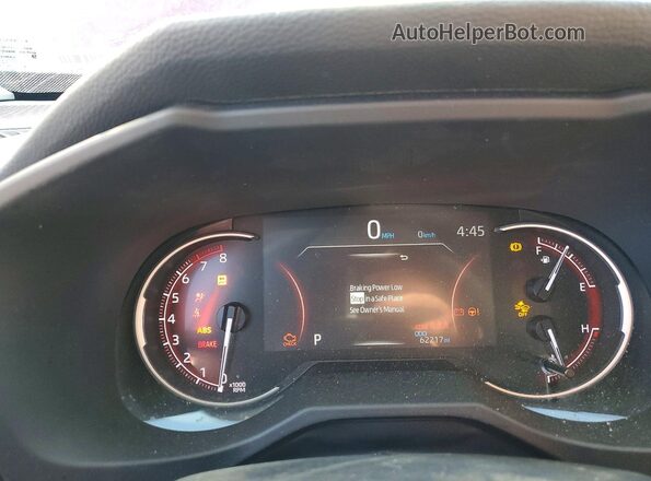 2T3F1RFV5RW453117 2024 TOYOTA RAV4 Red Սարքավորումների վահանակի տեսք