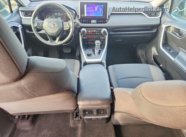 2T3F1RFV7SC511140 2025 TOYOTA RAV4 Black Widok deski rozdzielczej