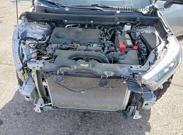 2T3F1RFV8LW109465 2020 TOYOTA RAV4 Серебряный Вид подкапотного пространства