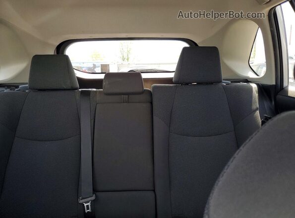 2T3F1RFV8LW109465 2020 TOYOTA RAV4 Серебряный Вид задних сидений