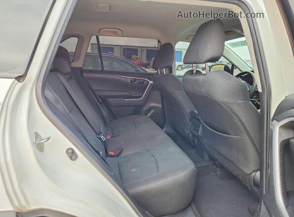 2T3F1RFV8MC185948 2021 TOYOTA RAV4 White უკანა სავარძლების ხედი