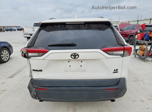 2T3F1RFV8MC185948 2021 TOYOTA RAV4 White უკანა ხედი