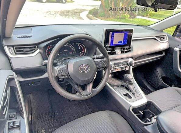 2T3F1RFV8PC360042 2023 TOYOTA RAV4 White Սարքավորումների վահանակի տեսք