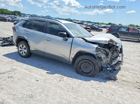 2T3F1RFVXKW028384 2019 TOYOTA RAV4 Серебряный Передняя правая четверть