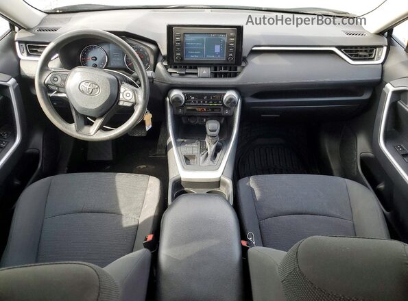 2T3F1RFVXKW064849 2019 TOYOTA RAV4 Серебряный Вид панели приборов
