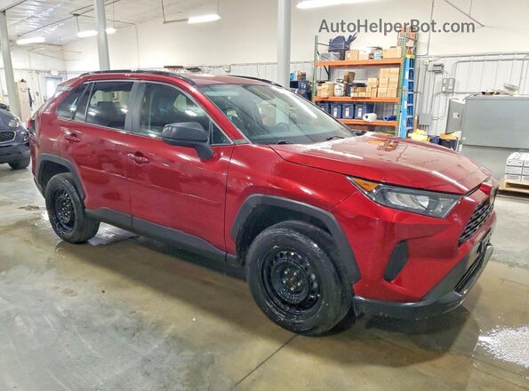 2T3F1RFVXKW065371 2019 TOYOTA RAV4 Красный Передняя правая четверть