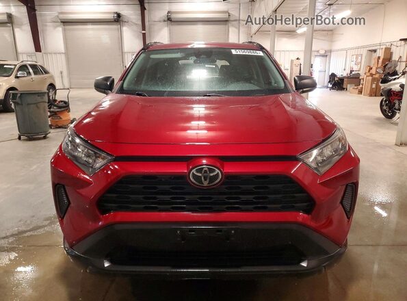 2T3F1RFVXKW065371 2019 TOYOTA RAV4 Красный Вид спереди
