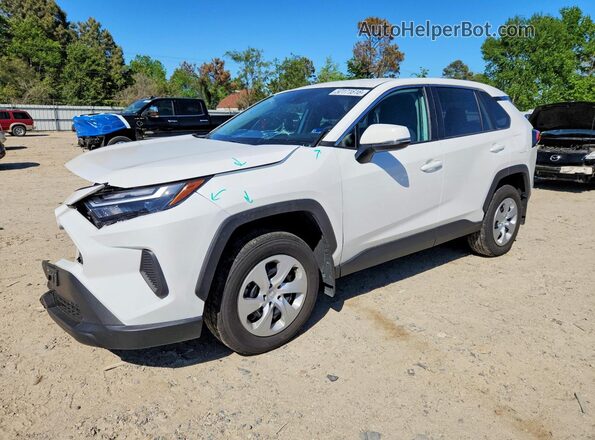 2T3G1RFV0SW519535 2025 TOYOTA RAV4 White Vista tres cuartos delantera izquierda