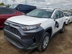 2021 Toyota Rav4 Le White vin: 2T3G1RFV2MC163934