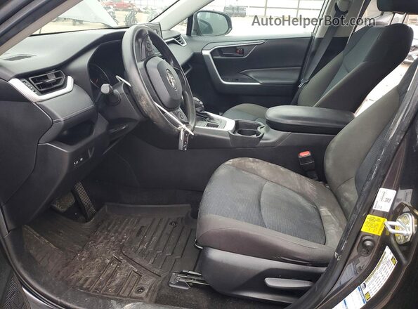 2T3G1RFV4MC255904 2021 TOYOTA RAV4 Charcoal წინა სალონის ხედი
