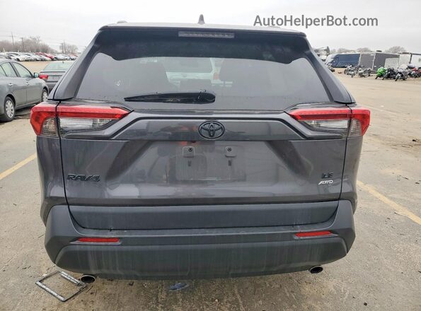 2T3G1RFV4MC255904 2021 TOYOTA RAV4 Charcoal უკანა ხედი