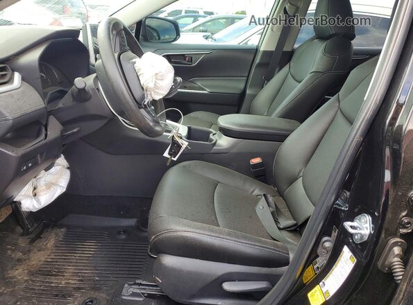 2T3G1RFV5SC572264 2025 TOYOTA RAV4 Black Вид салону спереду