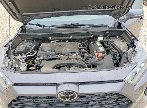 2T3G1RFVXMW140464 2021 TOYOTA RAV4 Gray Вид підкапотного простору
