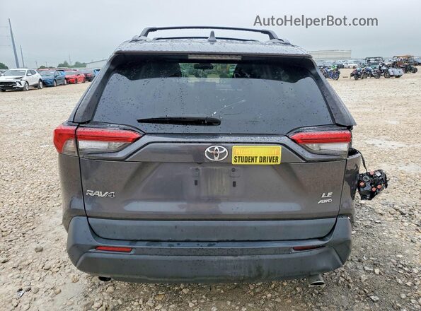 2T3G1RFVXMW140464 2021 TOYOTA RAV4 Gray Вид ззаду