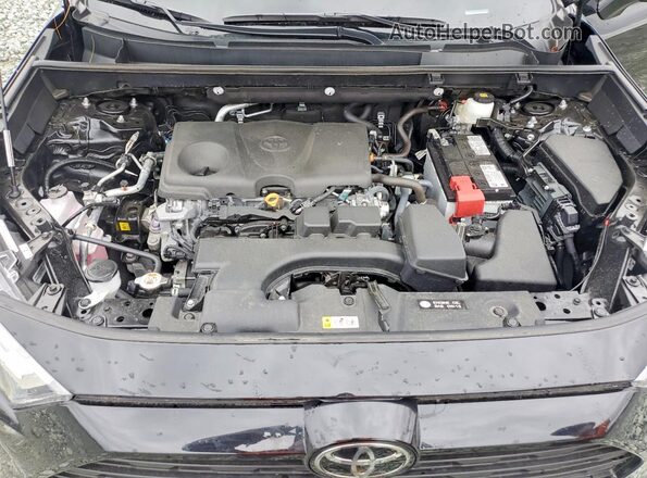 2T3H1RFV0SC347366 2025 TOYOTA RAV4 Black Vista del compartimento del motor