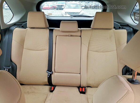 2T3H1RFV0SC347366 2025 TOYOTA RAV4 Black Vista de los asientos traseros
