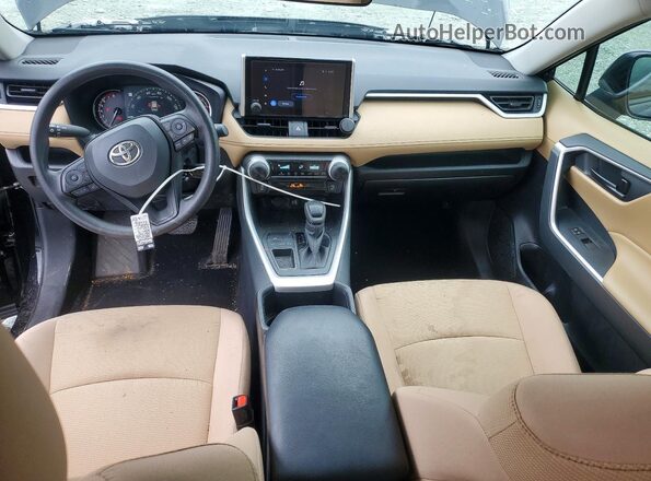2T3H1RFV0SC347366 2025 TOYOTA RAV4 Black Vista del salpicadero