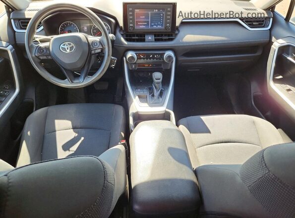 2T3H1RFV1KW055434 2019 TOYOTA RAV4 Charcoal Vista del salpicadero