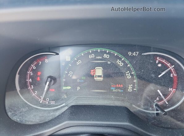 2T3H1RFV1RC279931 2024 TOYOTA RAV4 Silver Вид щитка приладів