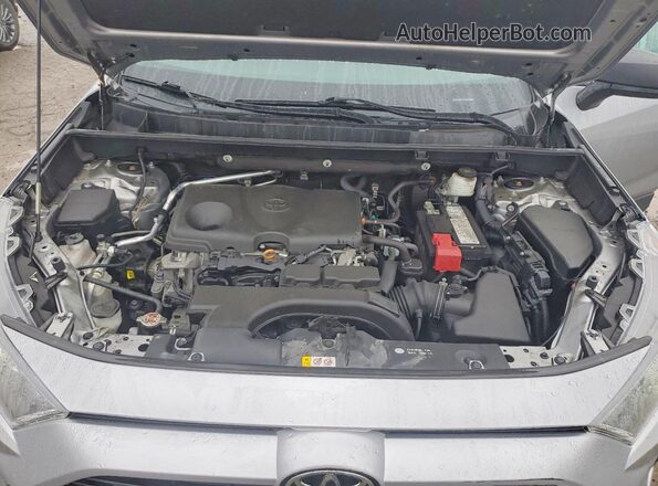2T3H1RFV2LC033526 2020 TOYOTA RAV4 Silver Շարժիչի բաժամունքի տեսք