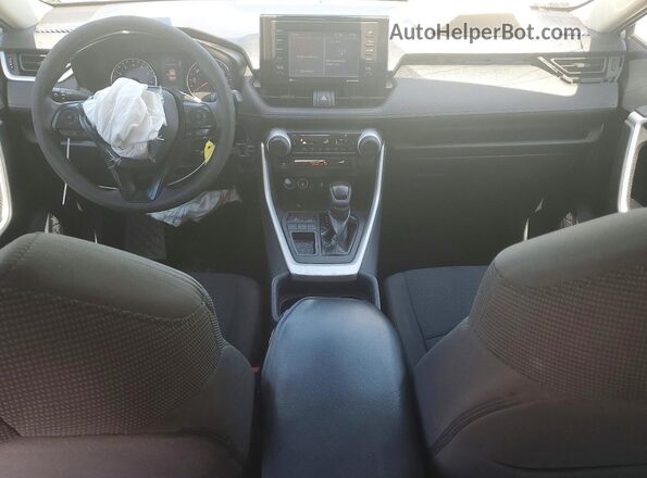2T3H1RFV2LC047992 2020 TOYOTA RAV4 Silver Dashboard view