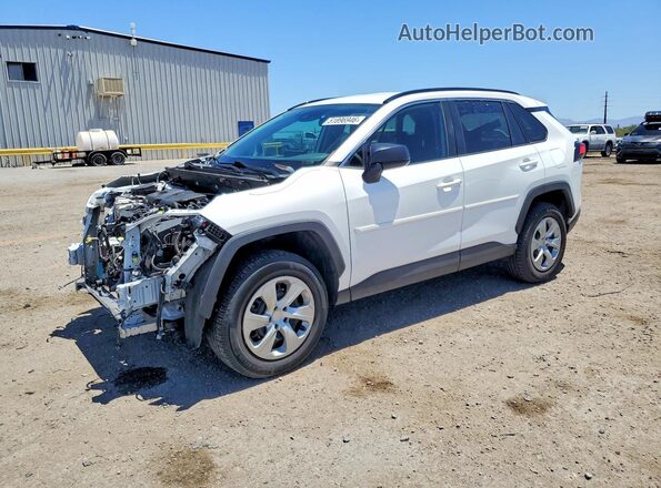 2T3H1RFV2LW089657 2020 TOYOTA RAV4 Белый Передняя левая четверть