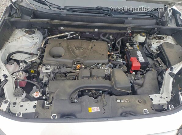 2T3H1RFV2NC176530 2022 TOYOTA RAV4 White Вид підкапотного простору