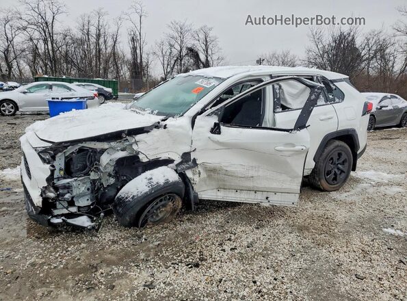2T3H1RFV2NC182571 2022 TOYOTA RAV4 Белый Передняя левая четверть