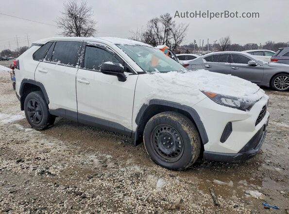 2T3H1RFV2NC182571 2022 TOYOTA RAV4 Белый Передняя правая четверть