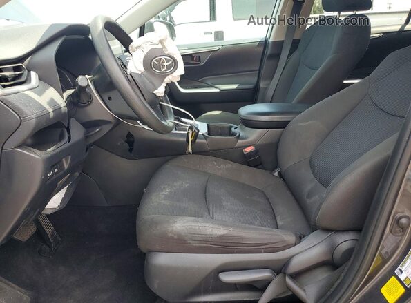 2T3H1RFV2RC277931 2024 TOYOTA RAV4 Gray Front interior view
