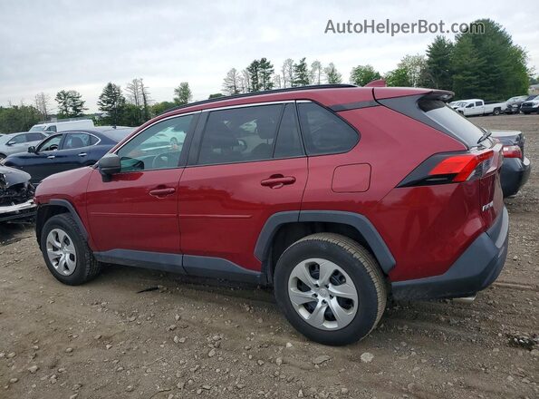 2T3H1RFV3KC019617 2019 TOYOTA RAV4 Красный Задняя левая четверть