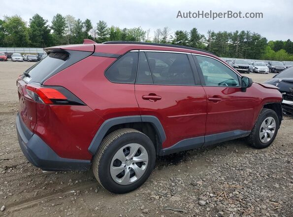 2T3H1RFV3KC019617 2019 TOYOTA RAV4 Красный Задняя правая четверть