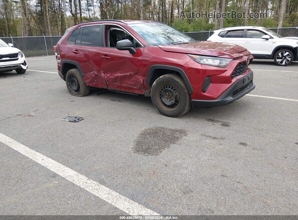2T3H1RFV3MW154114 2021 TOYOTA LE Красный Передняя правая четверть