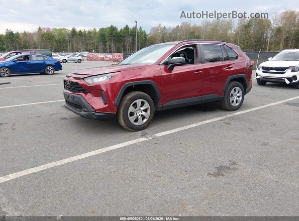 2T3H1RFV3MW154114 2021 TOYOTA LE Красный Передняя левая четверть