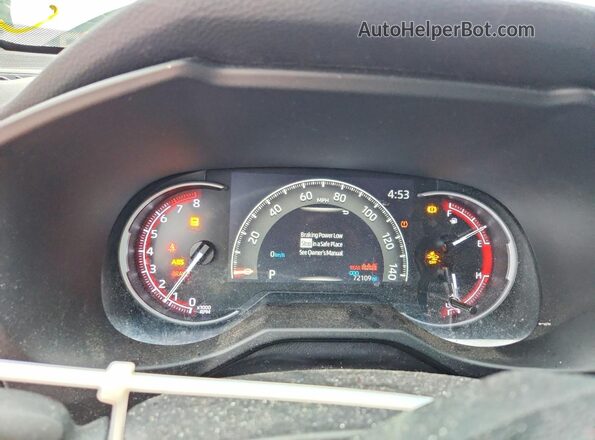 2T3H1RFV3RC256764 2024 TOYOTA RAV4 Gray Вид щитка приладів