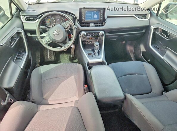 2T3H1RFV4KC027337 2019 TOYOTA RAV4 Серый Вид панели приборов