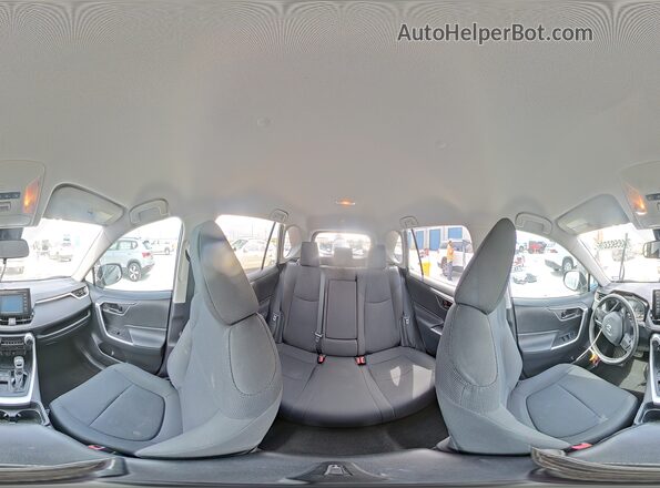 2T3H1RFV4KC027337 2019 TOYOTA RAV4 Серый Панорамный вид салона 360°