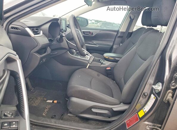 2T3H1RFV4KW042533 2019 TOYOTA RAV Gray Widok wnętrza z przodu