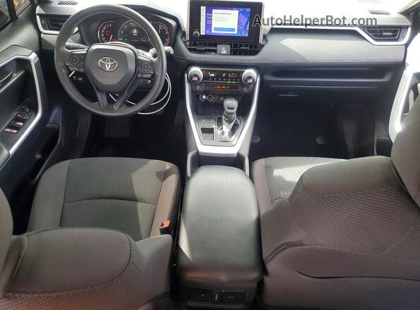 2T3H1RFV4SC319070 2025 TOYOTA RAV4 Серебряный Вид панели приборов