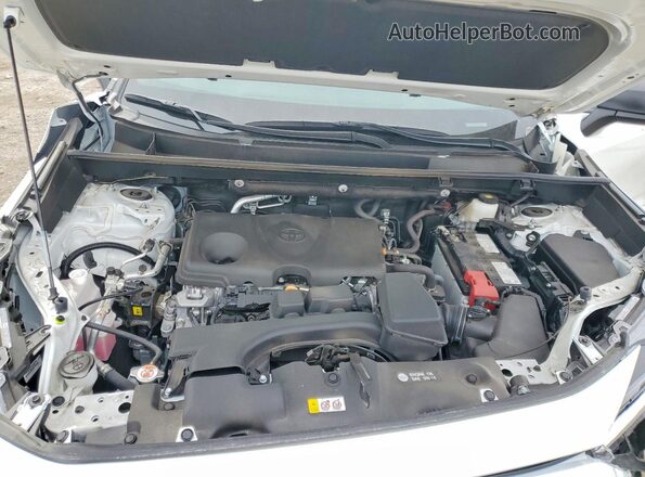 2T3H1RFV4SW380143 2025 TOYOTA RAV4 White Вид підкапотного простору